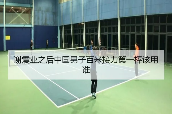 谢震业之后中国男子百米接力第一棒该用谁
